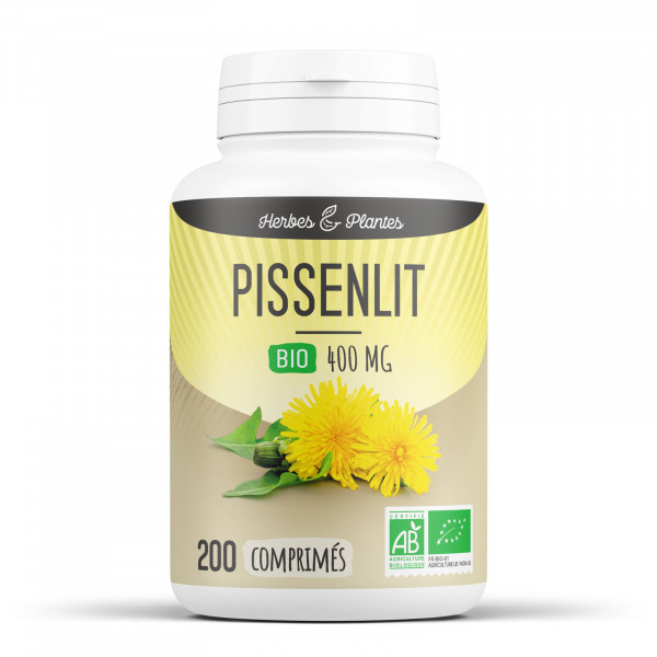 Pissenlit Bio - 400 mg - 200 comprimés - H&P