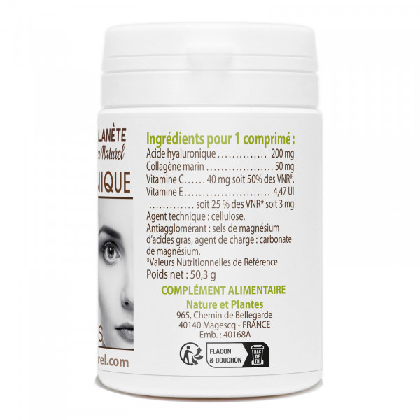 Acide Hyaluronique - 90 comprimés