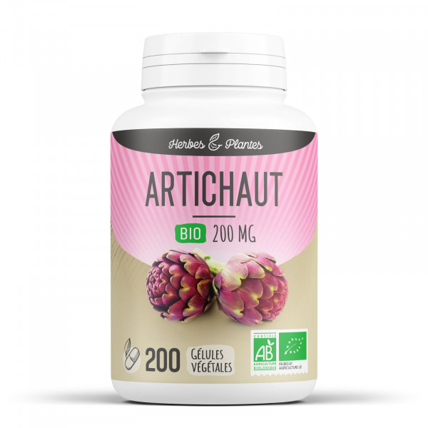 Artichaut Bio - 200 mg - Gélules végétales