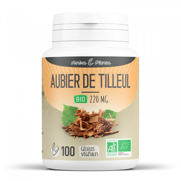 Aubier de Tilleul Bio - 220 mg - Gélules végétales