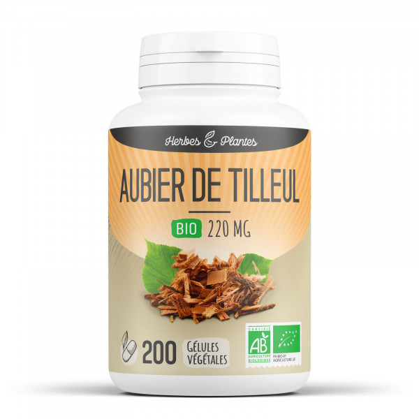 Aubier de Tilleul Bio - 220 mg - Gélules végétales