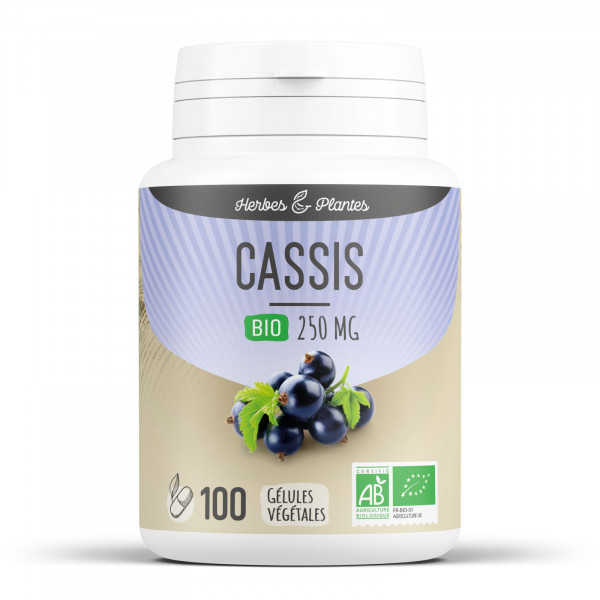 Cassis Bio - 250 mg - Gélules végétales