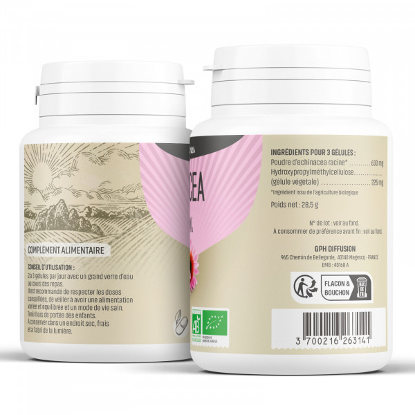 Echinacea Bio - 210 mg - Gélules végétales