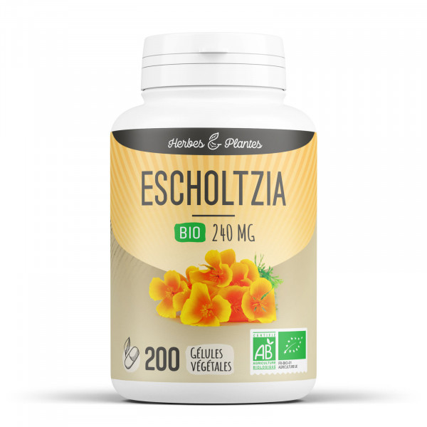 Escholtzia Bio - 240 mg - Gélules végétales