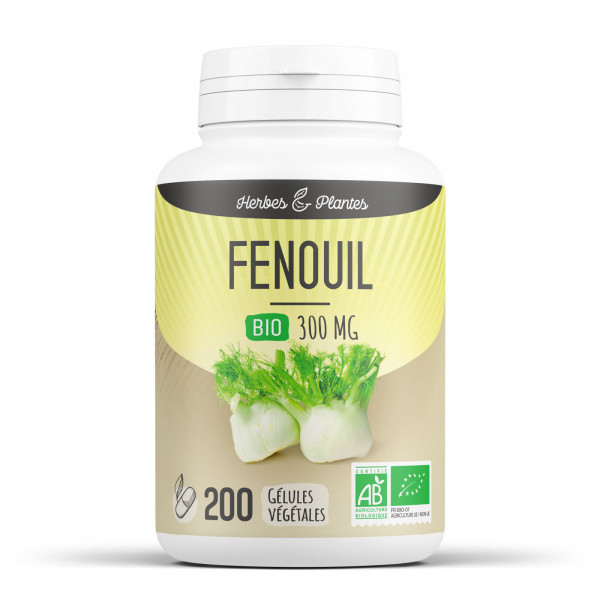 Fenouil Bio - 300 mg - Gélules végétales