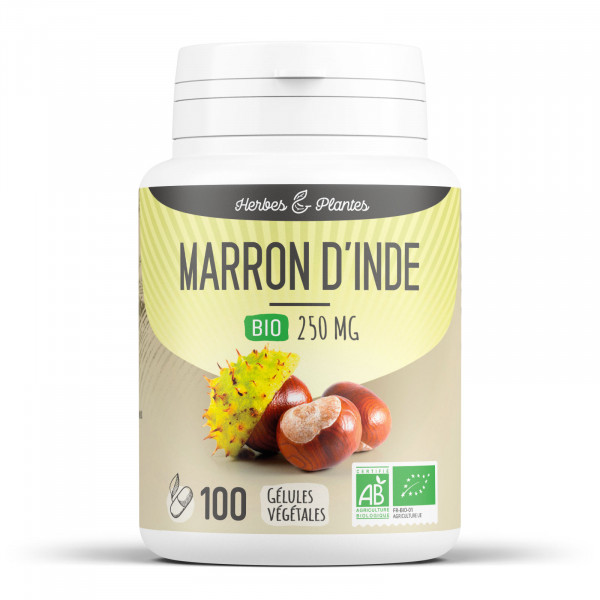 Marron d'Inde Bio - 250 mg - Gélules végétales