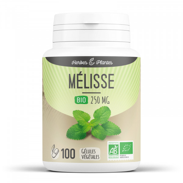 Mélisse Bio - 250 mg - Gélules végétales