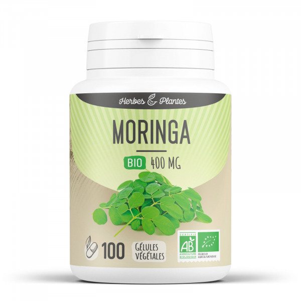 Moringa Bio - 400 mg - Gélules végétales