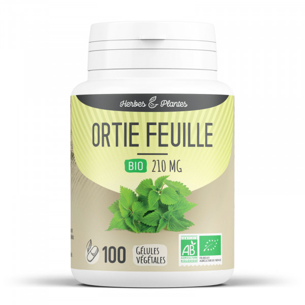 Ortie feuille Bio - 210 mg - Gélules végétales