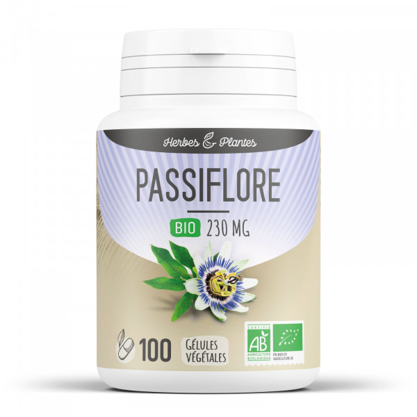 Passiflore Bio - 230 mg - Gélules végétales