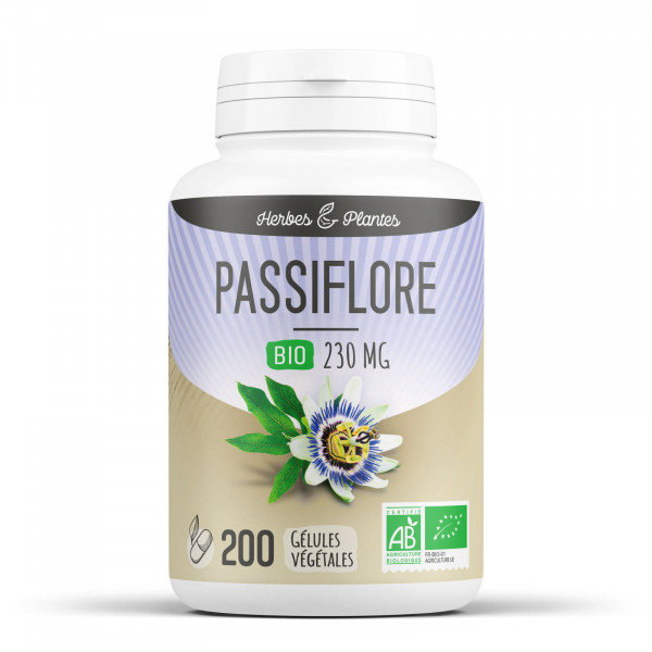 Passiflore Bio - 230 mg - Gélules végétales