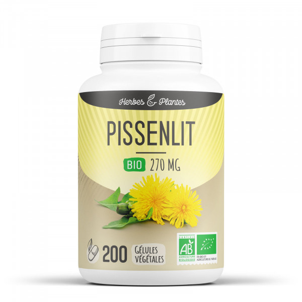 Pissenlit Bio - 270 mg - Gélules végétales