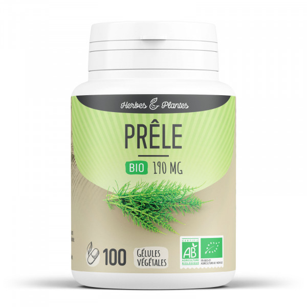 Prêle Bio - 190 mg - Gélules végétales