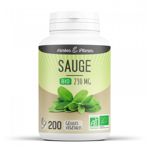 Sauge Bio - 230 mg - Gélules végétales