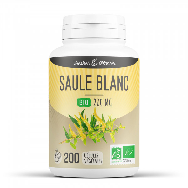 Saule blanc Bio - 200 mg - Gélules végétales