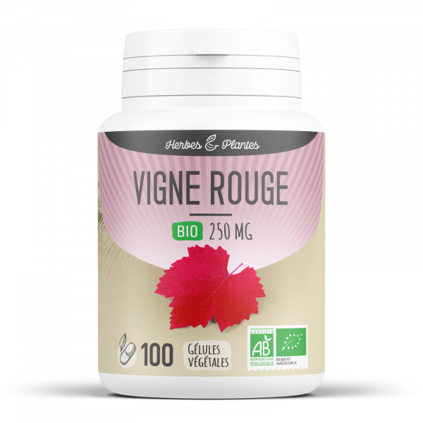 Vigne Rouge Bio - 250 mg - Gélules végétales