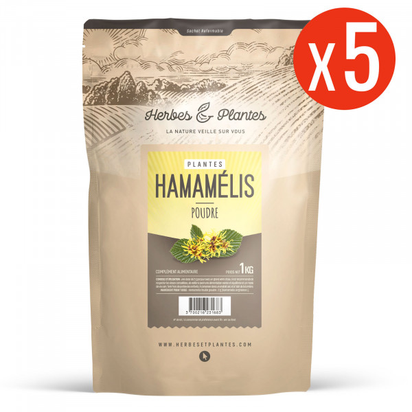 Hamamélis- 1 kg de poudre