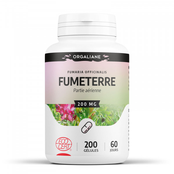 Fumeterre Ecocert 200 mg - gélules