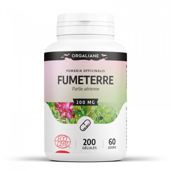 Fumeterre Ecocert 200 mg - gélules