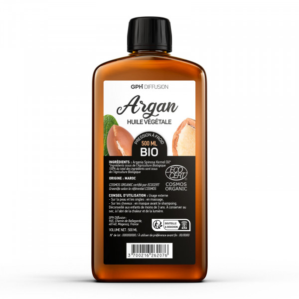 Huile d'Argan Bio Cosmos Organic - 500ml