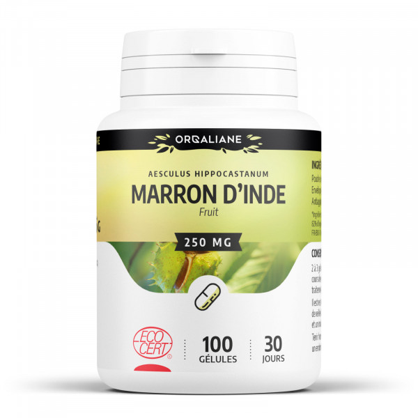 Marron d'inde Bio - 200 gelules classiques