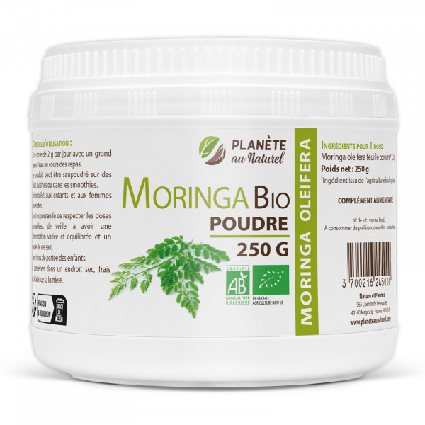 Moringa Oleifera Bio - poudre 250g