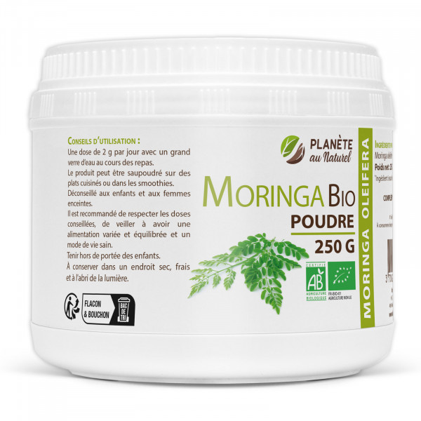 Moringa Oleifera Bio - poudre 250g