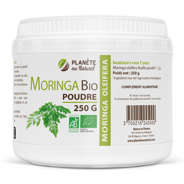 Moringa Oleifera Bio - poudre 250g