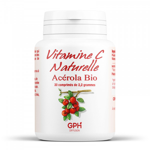 Vitamine C Acérola bio 1000mg