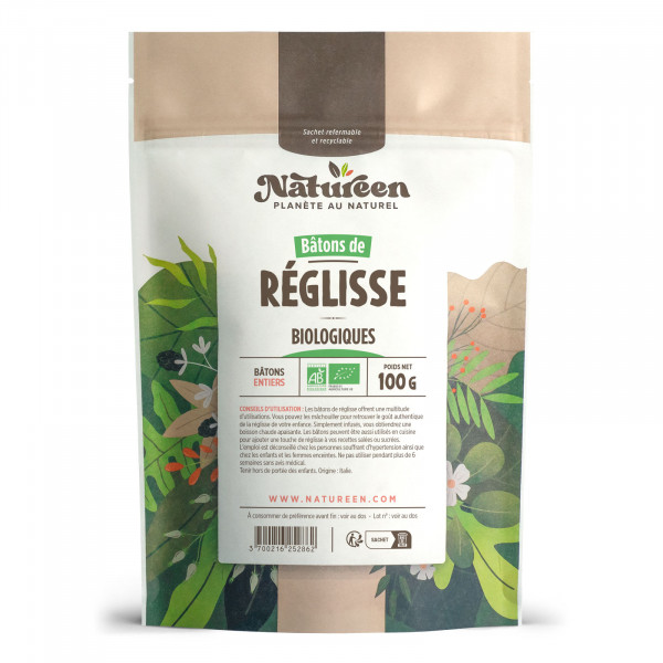 Bâtons de réglisse Bio 100 g