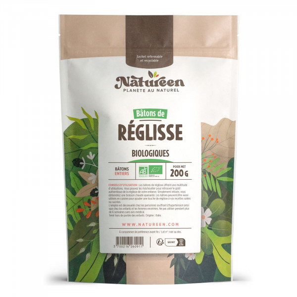 Bâtons de réglisse Bio 100 g