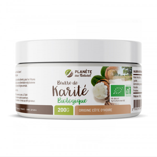 Beurre de Karité Biologique Alimentaire