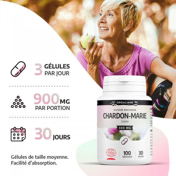 Chardon-Marie 300mg - 200 gélules