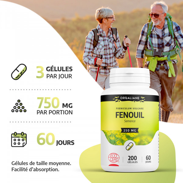 Fenouil - 200 gélules