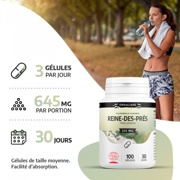 Reine des Prés - 200 gélules