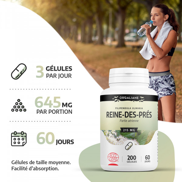 Reine des Prés - 200 gélules