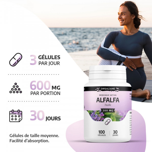 Alfalfa - 200 mg - gélules