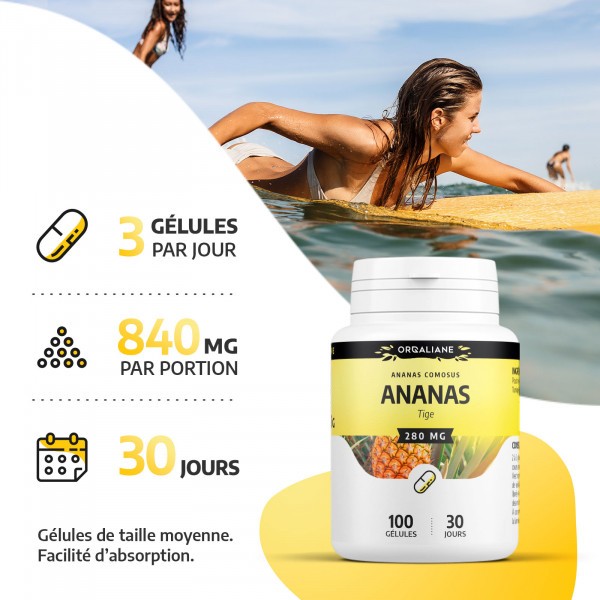 Ananas Tige - 280mg - 200 gélules
