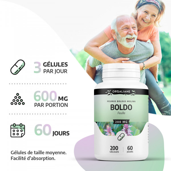 Boldo - 200 gélules