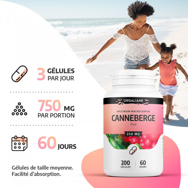 Canneberge 250 mg - Gélules