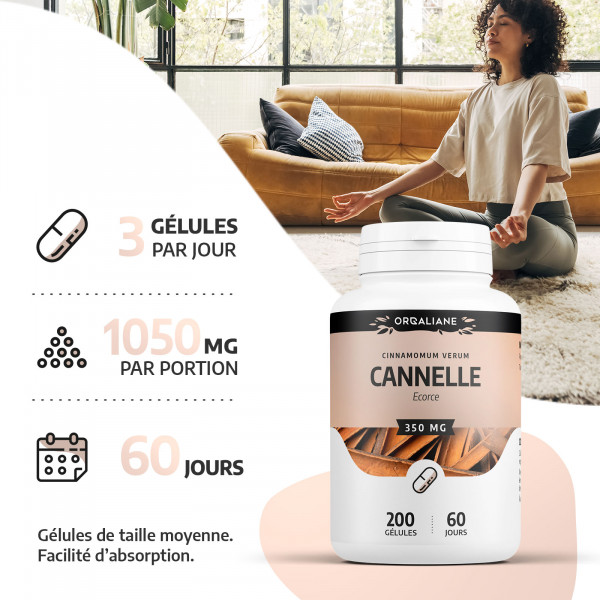 Cannelle 350 mg - Gélules