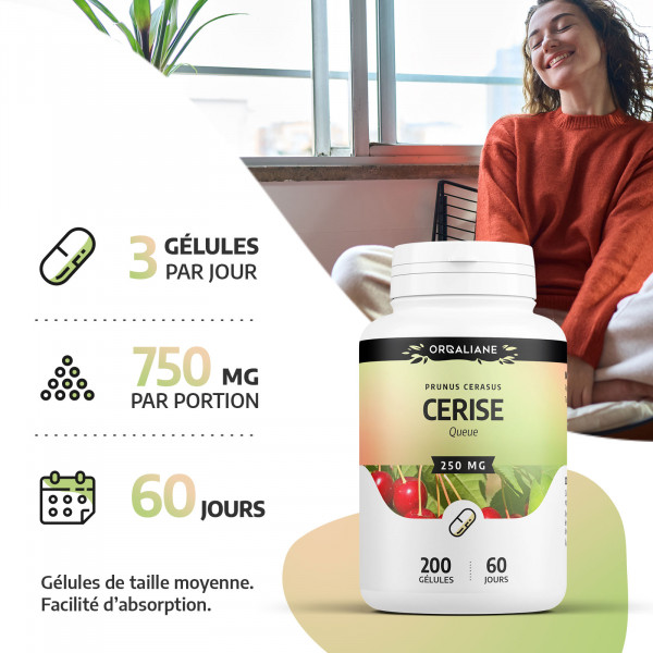 Queue de Cerise 250 mg - gélules