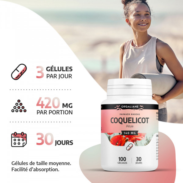 Coquelicot - 200 gélules