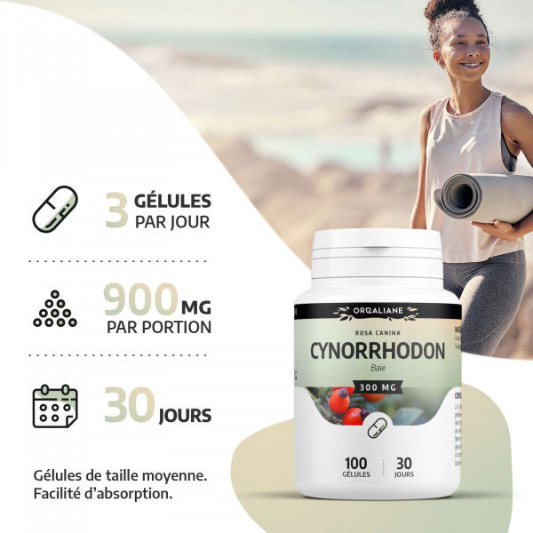 Cynorrhodon 300 mg - Gélules