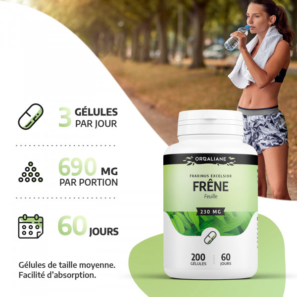 Frêne - 200 gélules