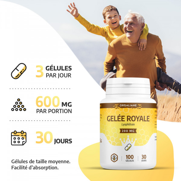 Gelée Royale - 200 gélules