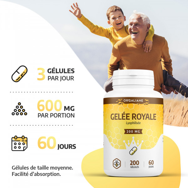 Gelée Royale - 200 gélules