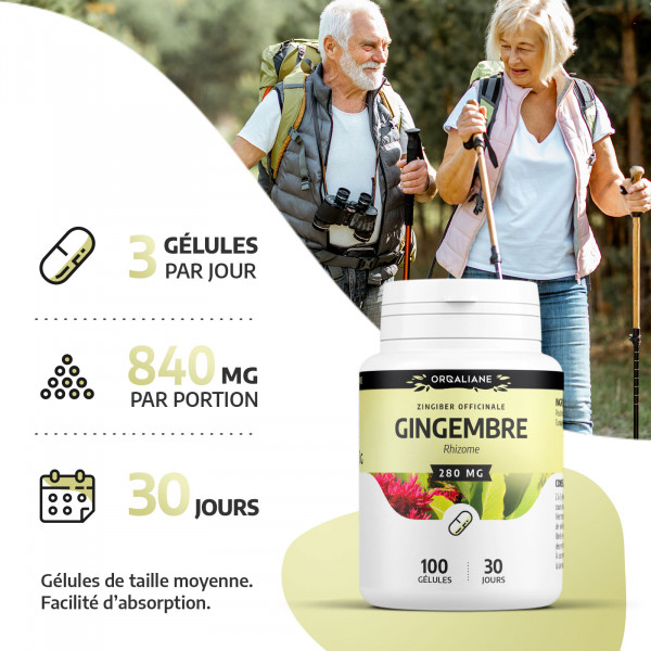 Gingembre - 200 gélules