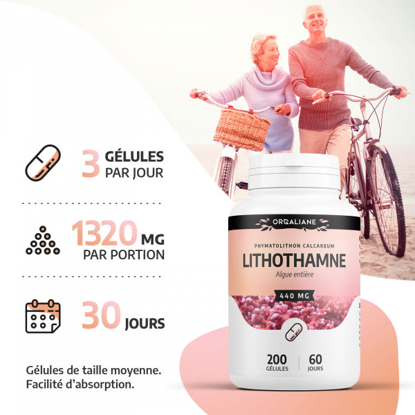 Lithothamne 440 mg - gélules