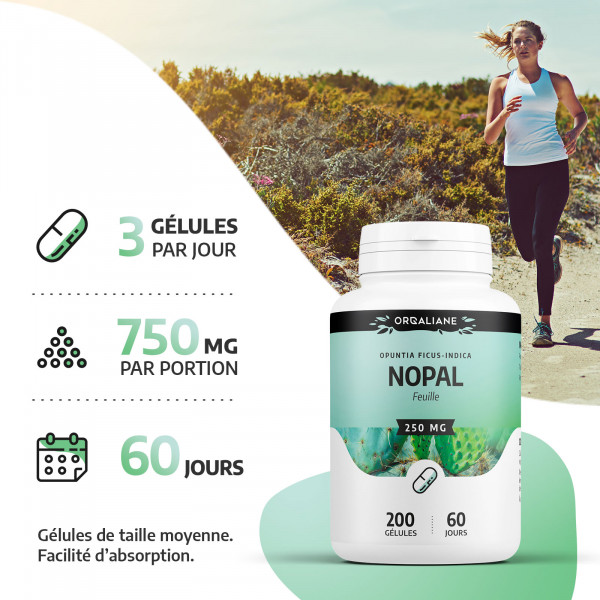 Nopal - 250mg - 200 gélules